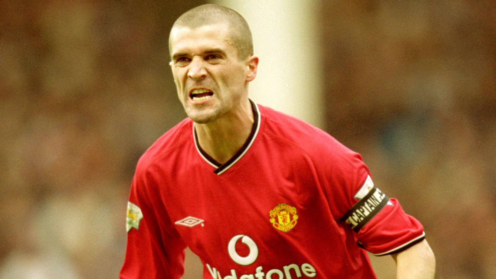 Roy Kean le milieu agressif de Man United