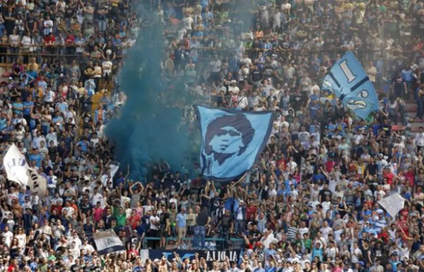 Naples supporters
