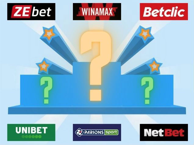 podium des meilleurs sites de paris sportifs