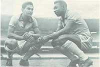 Pelé et Garrincha