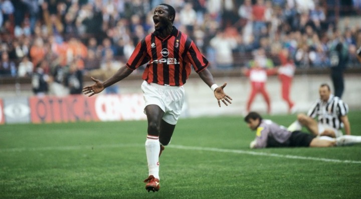 george weah ac milan