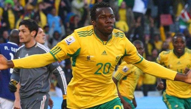 buteur de l'afrique du sud lors de la coupe du monde 2010