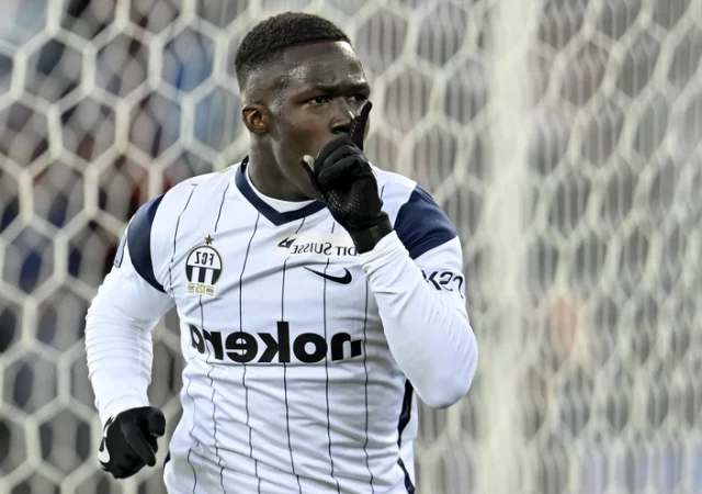 Wilfried Gnonto célèbre son but sous les couleurs du FC Zurich