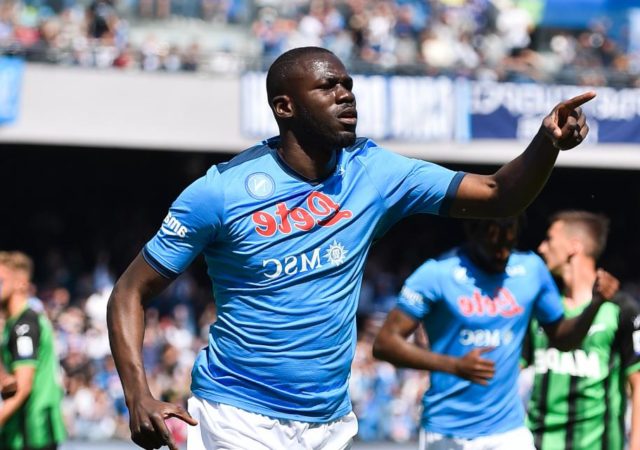 kalidou koulibaly buteur avec son club de Naples