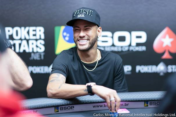 Neymar jr joue au poker