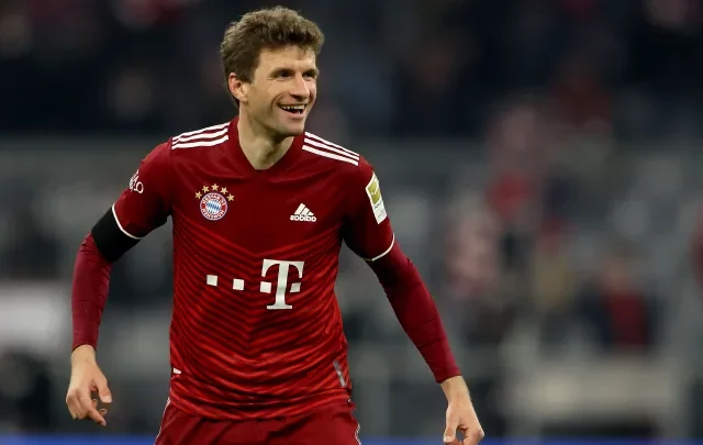 Thomas Muller sous le mailoot du FC Bayern Munich