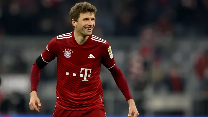 Thomas Muller sous le mailoot du FC Bayern Munich