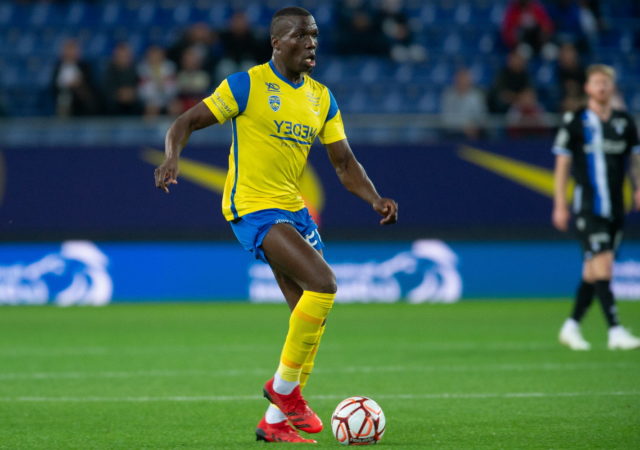 Florentin pogba avec le maillot du fcsm