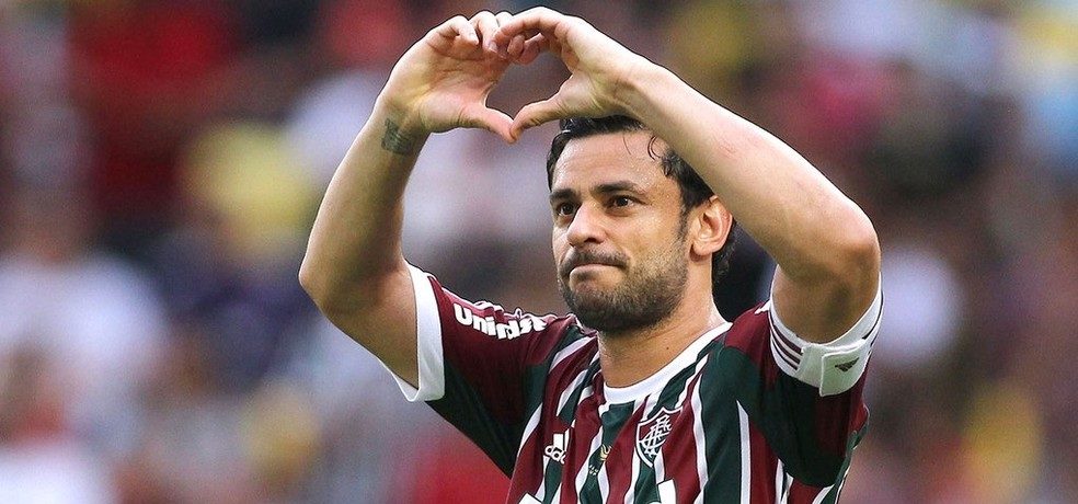 Fred remercie les upporters de Fluminense