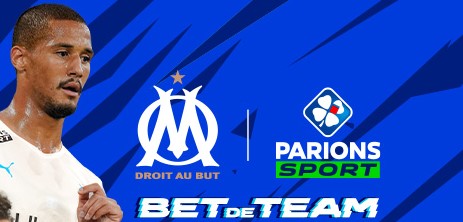 partenariat entre Parions Sport FDJ et l'Olympique de Marseille