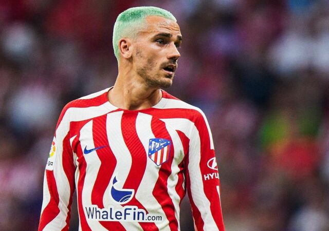 Antoine Griezmann avec l'Atlético de Madrid