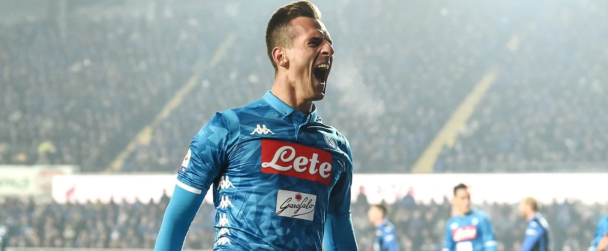 Arkadiusz Milik sous les couleurs du Napoli