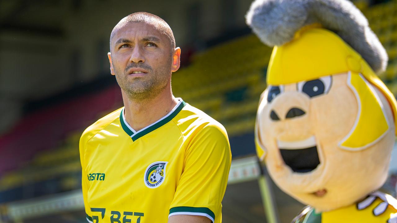 Burak Yilmaz lors de son premier match de championnat en Eredivisie avec le club de Fortuna Sittard