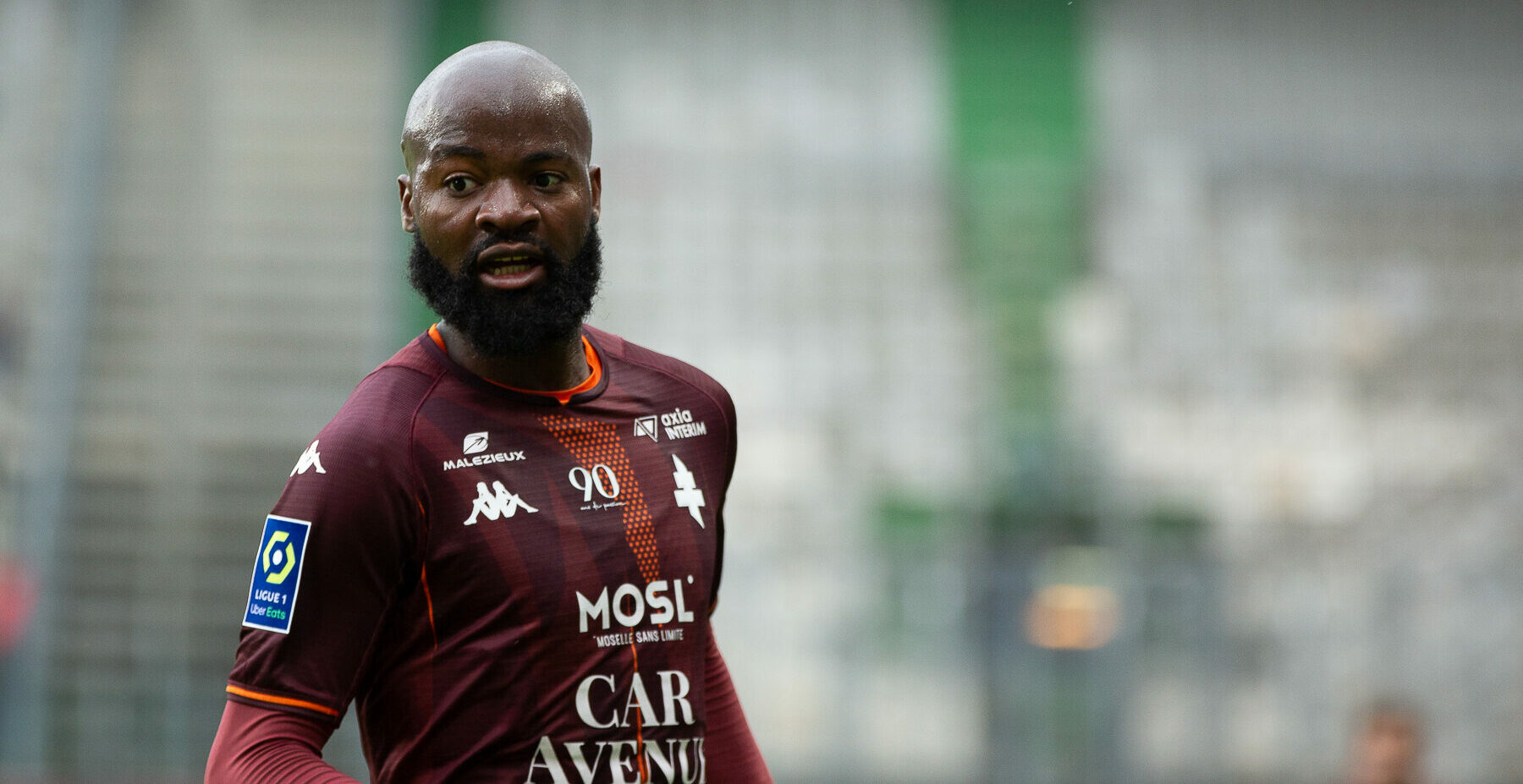 Didier Lamkel Zé sous le maillot du FC Metz