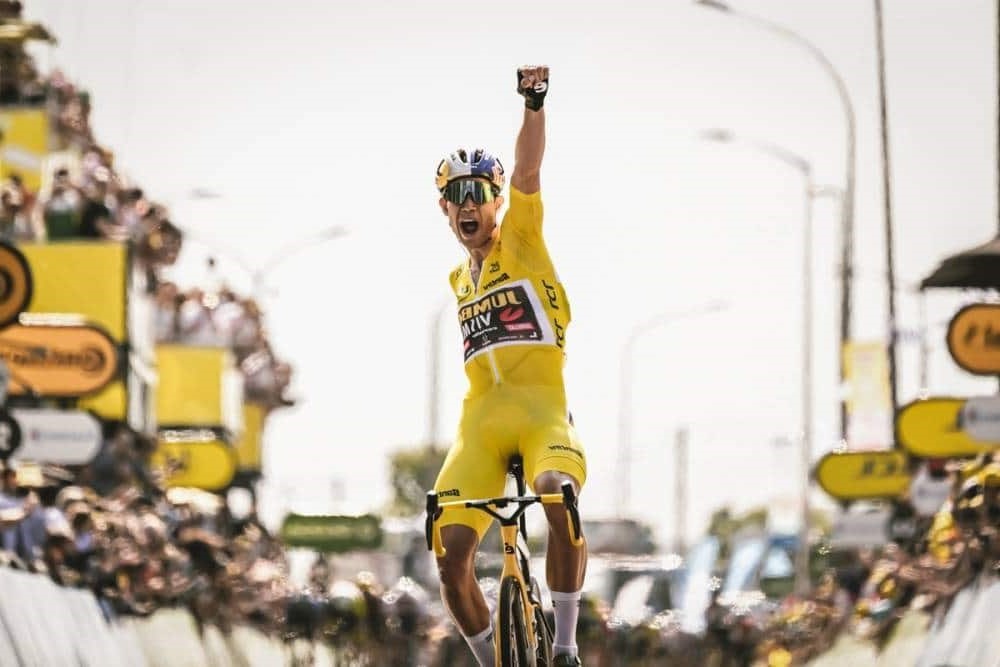 vainqueur course de cyclisme