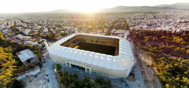 L'Opap Arena, nouveau stade de l'AEK Athènes