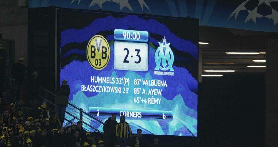 En décembre 2011, l'OM retournait une situation mal embarquée à Dortmund