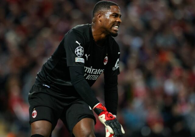Mike Maignan avec l'AC Milan