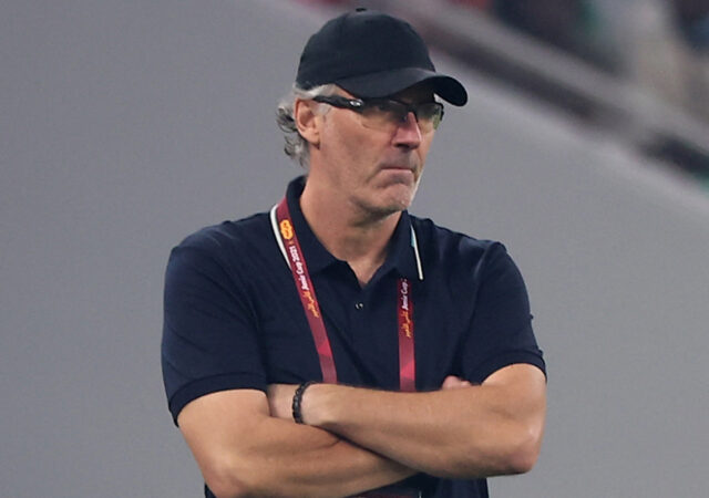 Laurent Blanc, entraîneur d'Al Rayyan