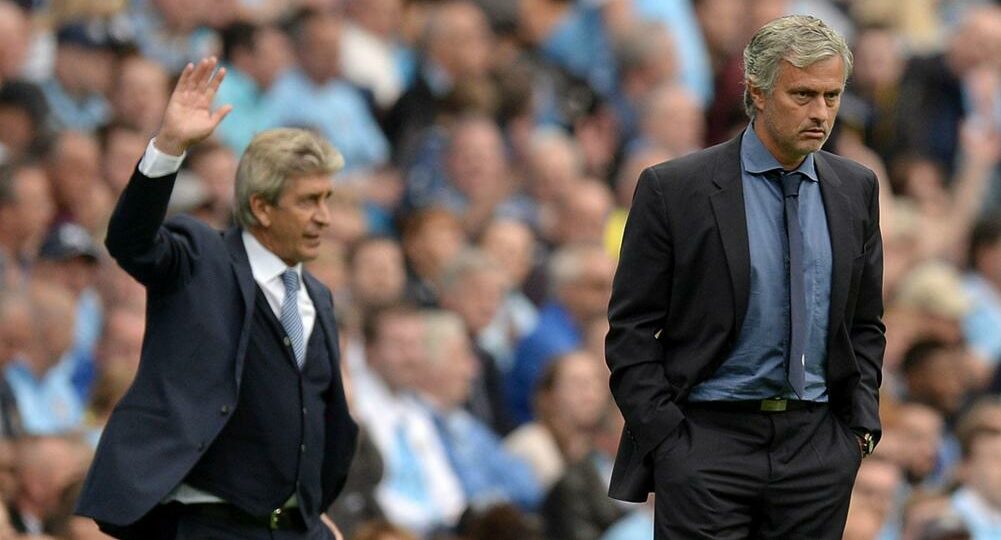 Manuel Pellegrini et José Mourinho en Premier League