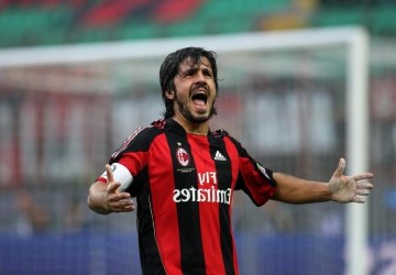 Gennaro Gattuso mileu de terrain du Milan AC