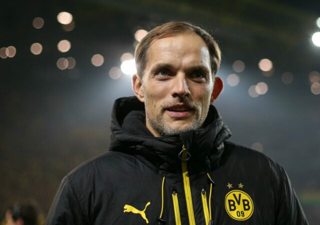Thomas Tuchel durant son passage sur le banc du Borussia Dortmund