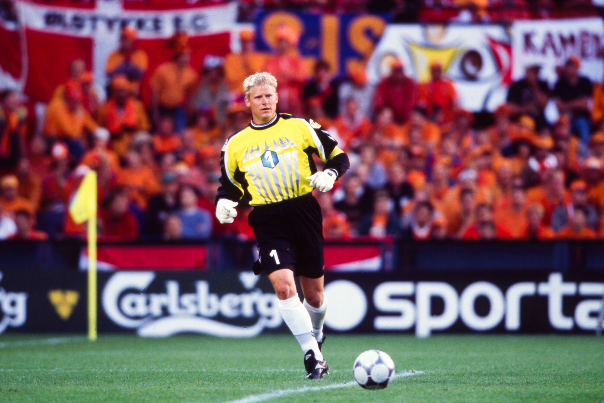 Peter Schmeichel a remporté le prix de « Footballeur danois de l'année » à trois reprises (Icon Sport)