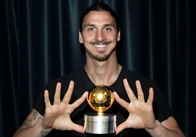 Zlatan Ibrahimović est le recordman du nombre de Ballon d'Or suédois remportés (pausefoot.com)