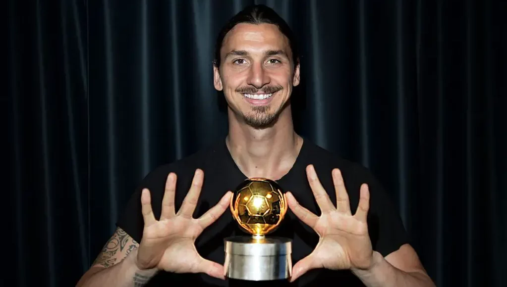 Zlatan Ibrahimović est le recordman du nombre de Ballon d'Or suédois remportés (pausefoot.com)