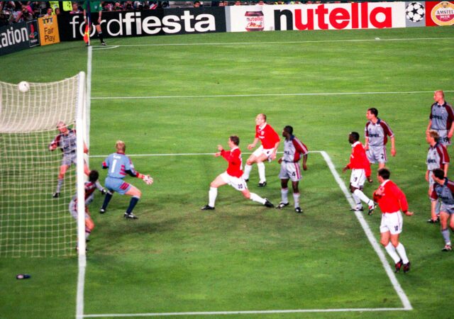 Ole Gunnar Solskjær inscrira le but de la victoire pour Manchester United (Icon Sport)