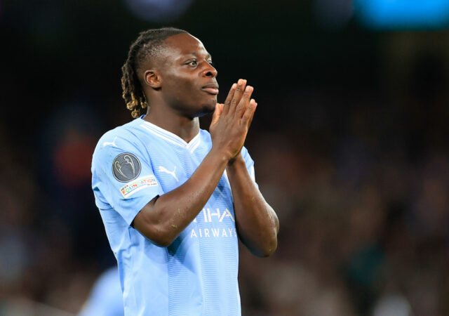 Jérémy Doku (21 ans) est rapidement devenu le chouchou des supporters de Manchester City (Icon Sport)