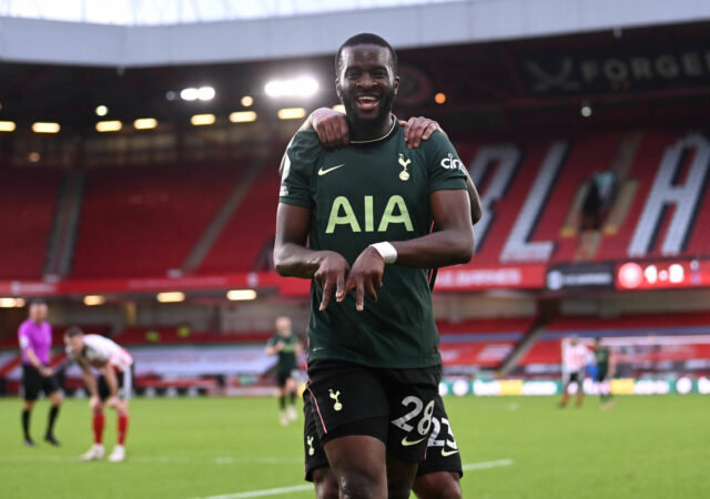 Tanguy Ndombélé sous les couleurs de Tottenham (Icon Sport)
