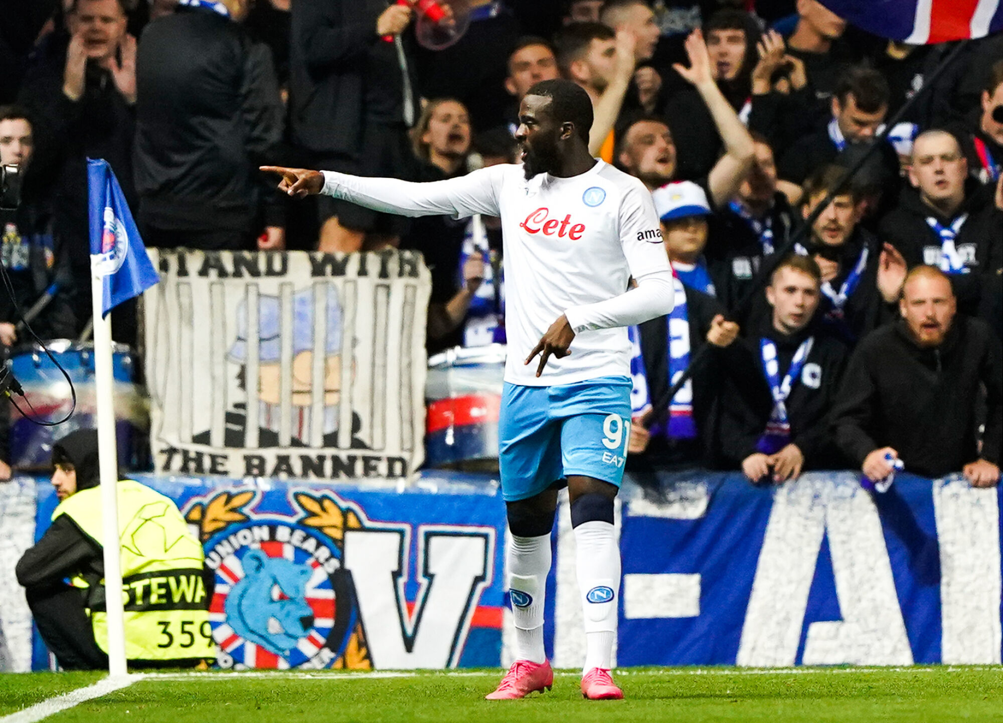 Tanguy Ndombélé sous les couleurs de Naples (Icon Sport)