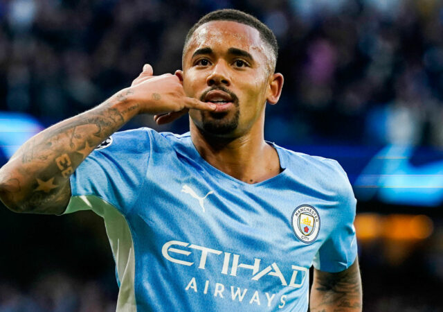 Gabriel Jesus sous les couleurs de Manchester City (Icon Sport)