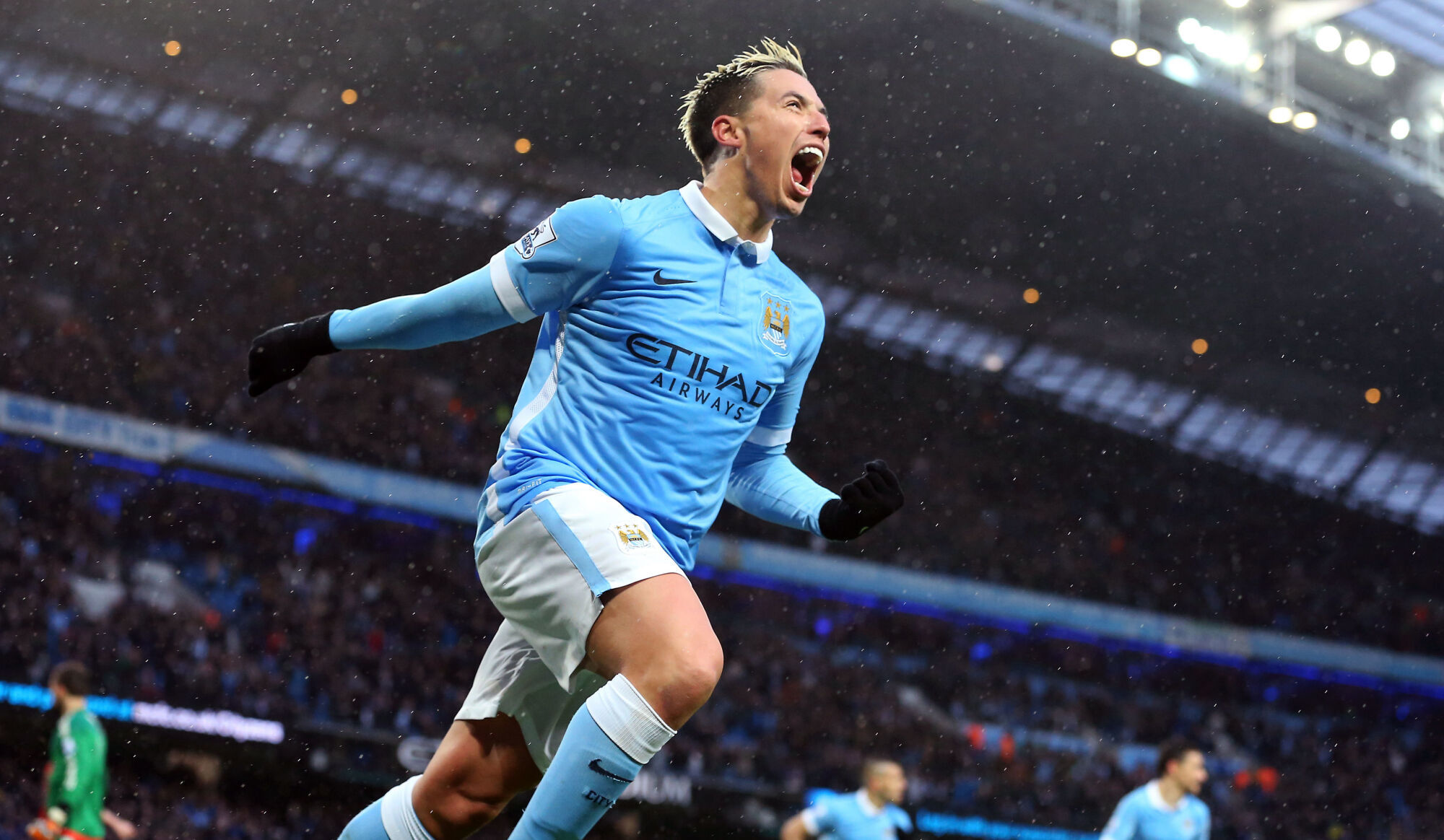 Samir Nasri sous les couleurs de Manchester City (Icon Sport)