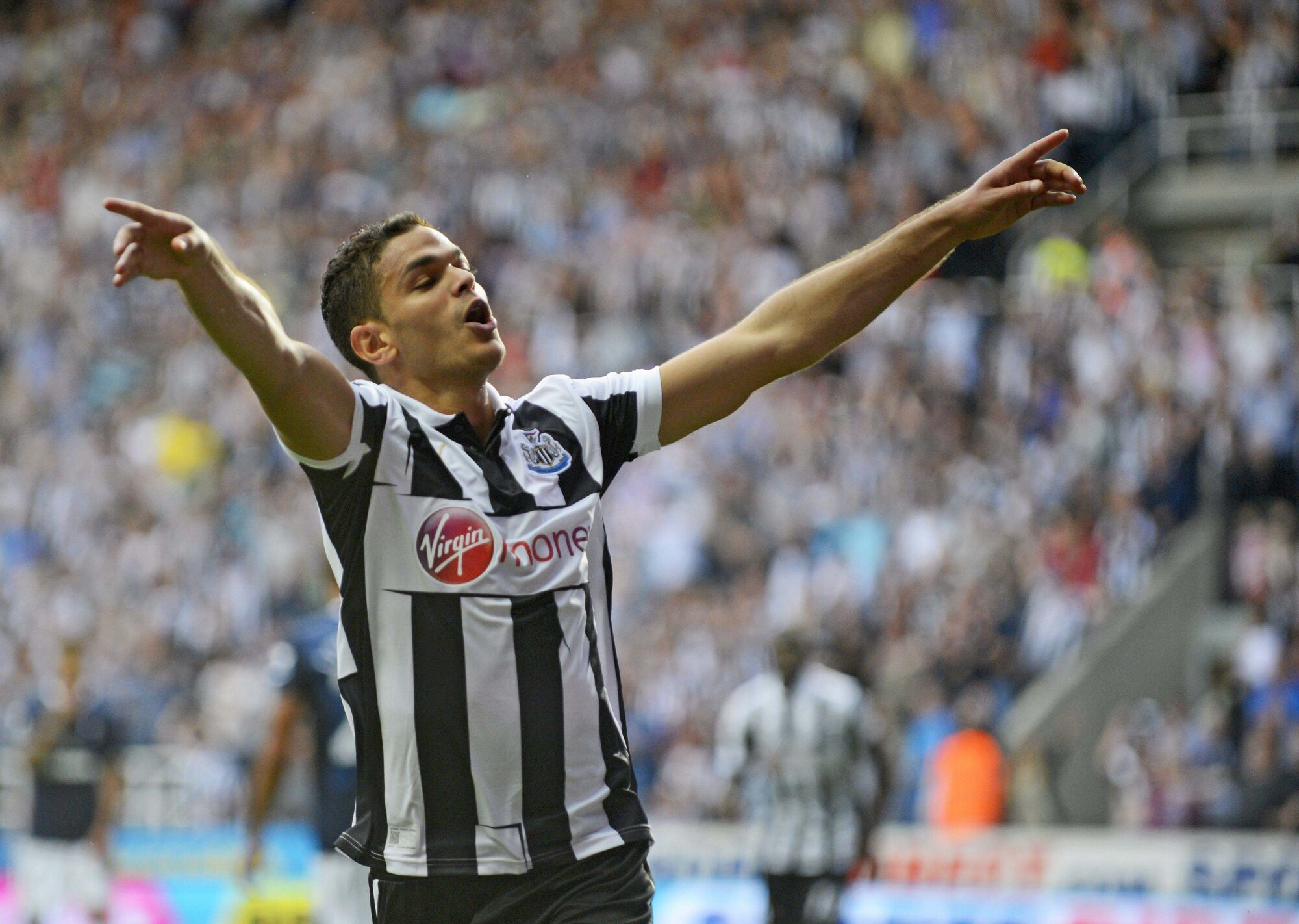 Hatem Ben Arfa sous les couleurs de Newcastle (Icon Sport)