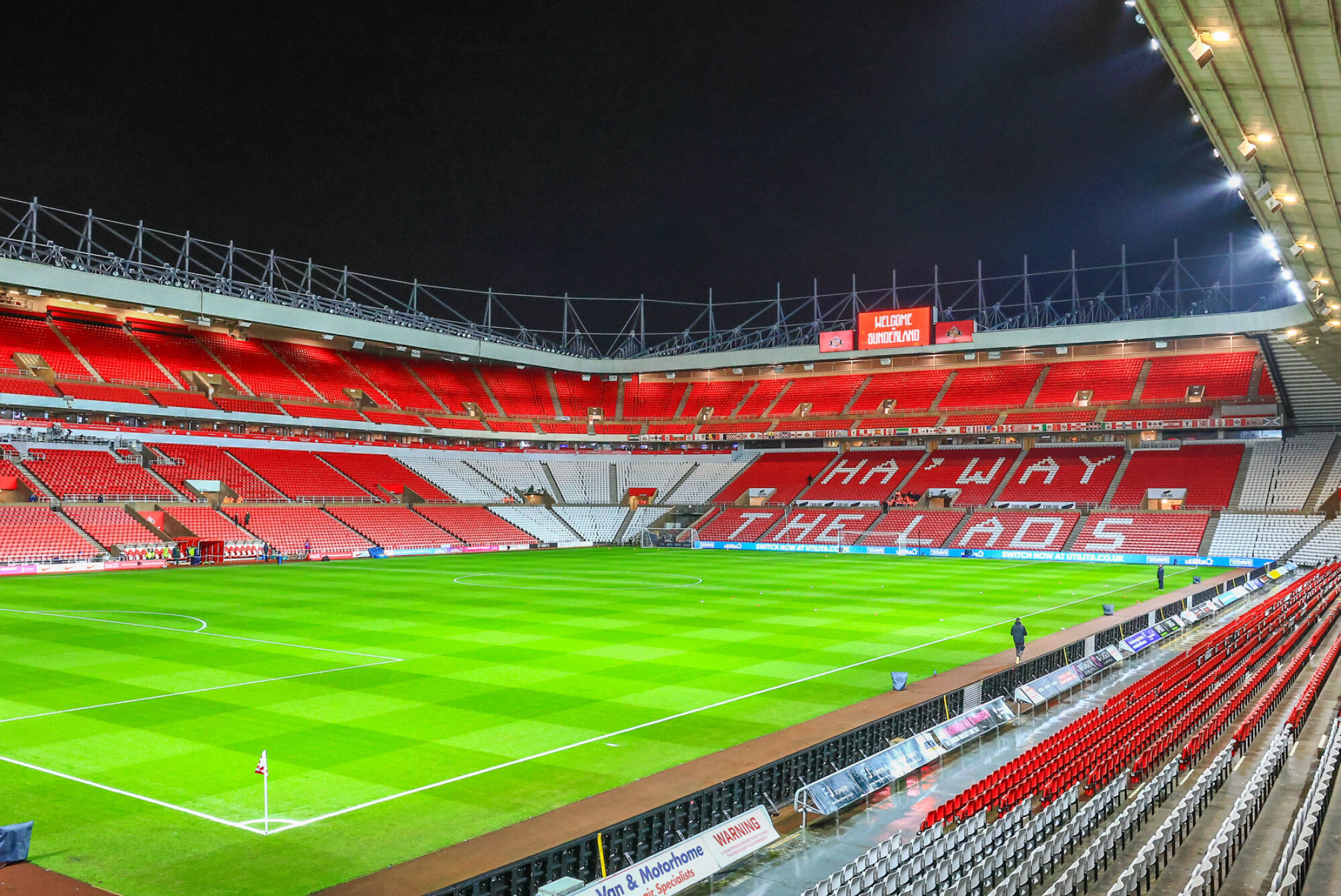Le Stadium of Light accueillera le derby entre Sunderland et Newcastle ce samedi (Icon Sport)